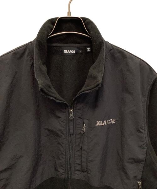 X-LARGE（エクストララージ）X-LARGE (エクストララージ) フリースジャケット ブラック サイズ:Ｌの古着・服飾アイテム