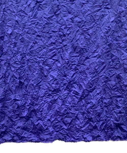 ISSEY MIYAKE me（イッセイ ミヤケ ミー）ISSEY MIYAKE me (イッセイ ミヤケ ミー) ブラウス ブルー サイズ:FREEの古着・服飾アイテム