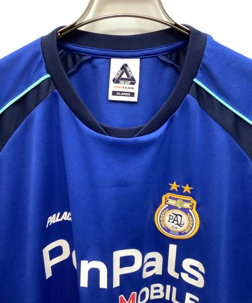PALACE（パレス）PALACE (パレス) ゲームシャツ ブルー サイズ:ＸＬの古着・服飾アイテム