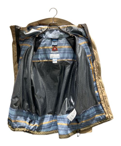 Columbia（コロンビア）Columbia (コロンビア) マウンテンパーカー ブラウン×カーキ サイズ:Mの古着・服飾アイテム