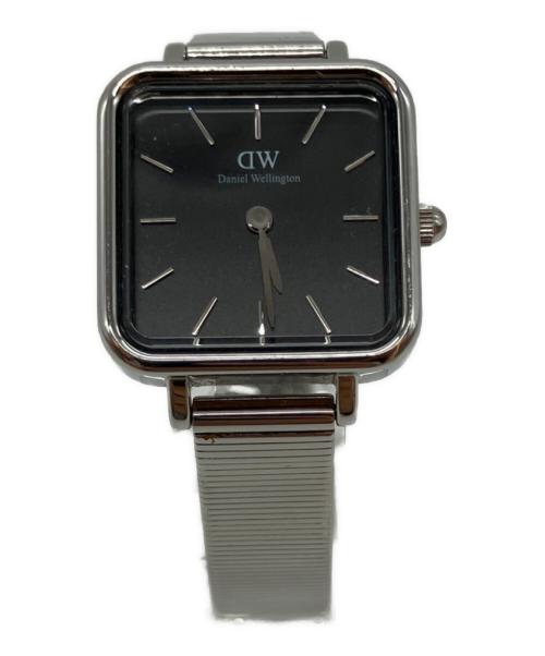 Daniel Wellington（ダニエルウェリントン）Daniel Wellington (ダニエルウェリントン) QuadroStudio クォーツ 腕時計 シルバー×ブラックの古着・服飾アイテム