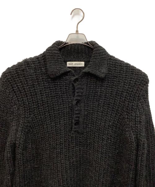 OUR LEGACY（アワーレガシー）OUR LEGACY (アワーレガシー) Big Piquet Wolf Grey Chunky Wool グレー サイズ:48の古着・服飾アイテム