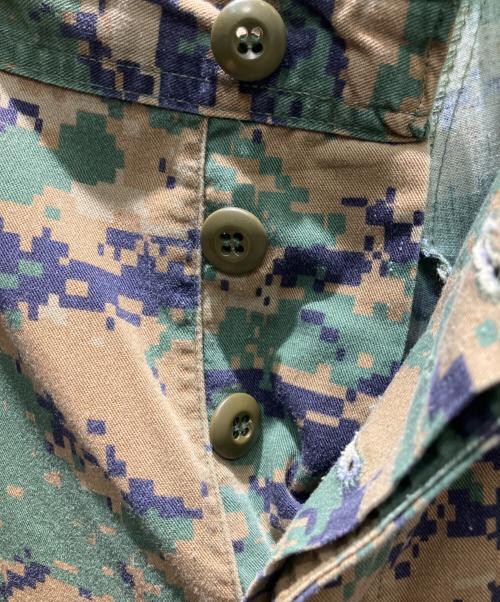 U.S.M.C（ユーエスエムシー）U.S.M.C (ユーエスエムシー) 迷彩 カーゴパンツ グリーン サイズ:Mの古着・服飾アイテム