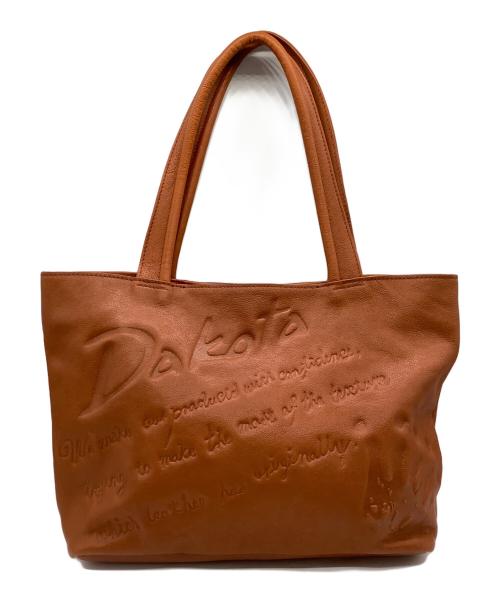 DAKOTA（ダコタ）DAKOTA (ダコタ) トートバッグ ブラウンの古着・服飾アイテム