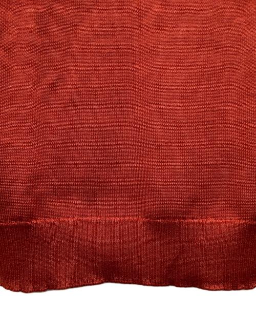 Hysteric Glamour（ヒステリックグラマー）Hysteric Glamour (ヒステリックグラマー) ハーフジップニット レッド サイズ:Ｍの古着・服飾アイテム