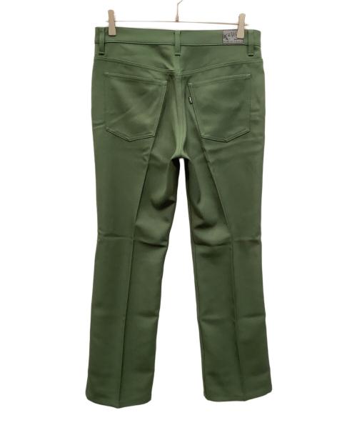 Hysteric Glamour（ヒステリックグラマー）Hysteric Glamour (ヒステリックグラマー) ブーツカットパンツ グリーン サイズ:Ｌの古着・服飾アイテム