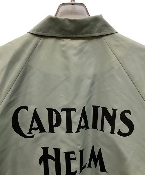 CAPTAINS HELM（キャプテンズヘルム）CAPTAINS HELM (キャプテンズヘルム) コーチジャケット グリーン サイズ:Ｌの古着・服飾アイテム
