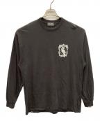 Hysteric Glamourヒステリックグラマー）の古着「ロングスリーブカットソー」｜ブラック