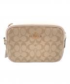 COACHコーチ）の古着「ショルダーバッグ」｜ベージュ