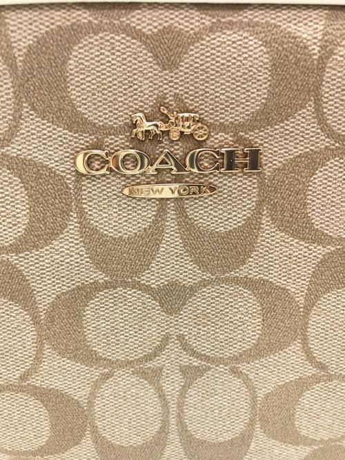 COACH（コーチ）COACH (コーチ) ショルダーバッグ ベージュの古着・服飾アイテム