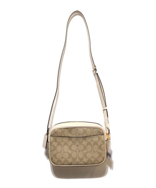 COACH（コーチ）COACH (コーチ) ショルダーバッグ ベージュの古着・服飾アイテム