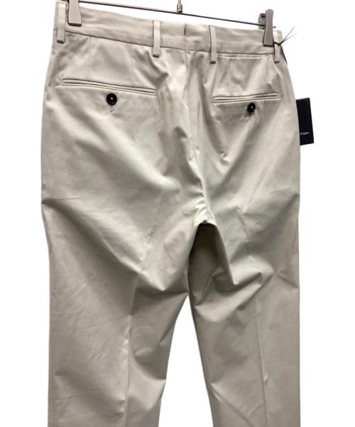 ERMENEGILDO ZEGNA（エルメネジルド・ゼニア）ERMENEGILDO ZEGNA (エルメネジルド・ゼニア) トラウザーパンツ ベージュ サイズ:44 未使用品の古着・服飾アイテム