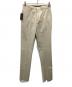 ERMENEGILDO ZEGNA（エルメネジルド・ゼニア）の古着「トラウザーパンツ」｜ベージュ
