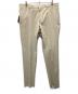 ERMENEGILDO ZEGNA（エルメネジルド・ゼニア）の古着「トラウザーパンツ」｜ベージュ