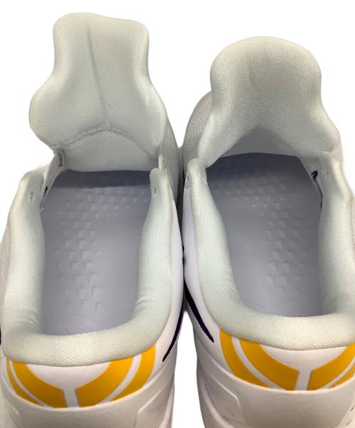 NIKE（ナイキ）NIKE (ナイキ) スニーカー ホワイト×パープル サイズ:27ｃｍの古着・服飾アイテム