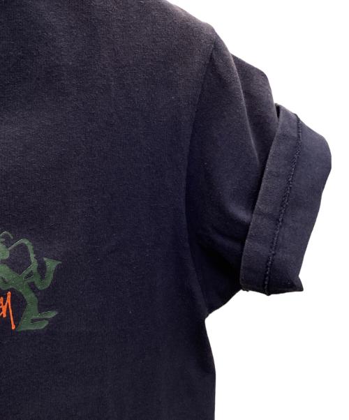 stussy（ステューシー）stussy (ステューシー) Tシャツ ネイビー サイズ:Ｍの古着・服飾アイテム