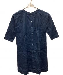 YARRA（ヤラ）の古着「シャツワンピース」｜ブルー