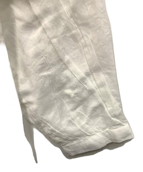 YARRA（ヤラ）YARRA (ヤラ) バンドカラーシャツ ホワイト サイズ:Ｆｒｅｅ 未使用品の古着・服飾アイテム