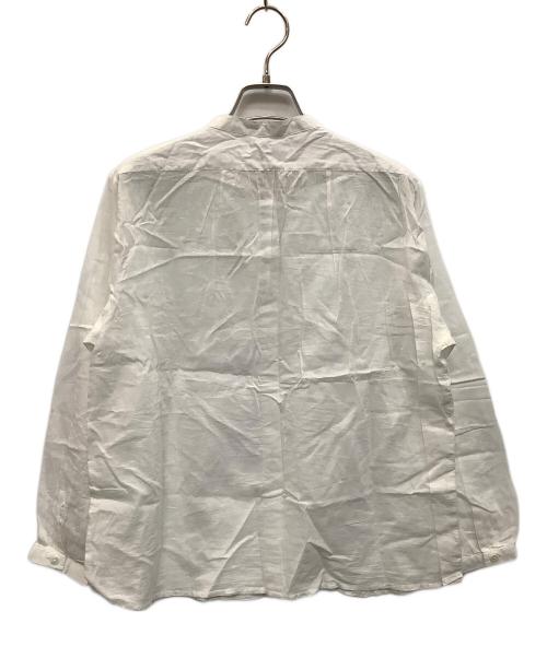 YARRA（ヤラ）YARRA (ヤラ) バンドカラーシャツ ホワイト サイズ:FREE 未使用品の古着・服飾アイテム