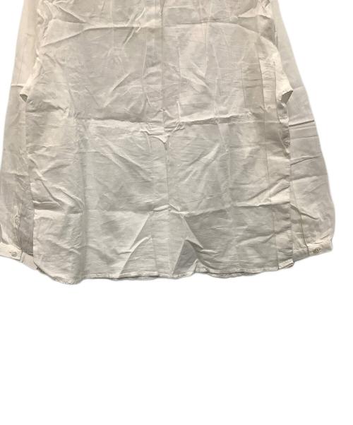 YARRA（ヤラ）YARRA (ヤラ) バンドカラーシャツ ホワイト サイズ:FREE 未使用品の古着・服飾アイテム