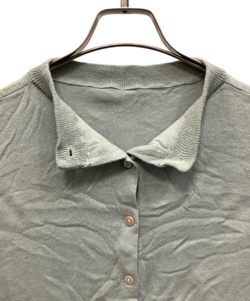 YARRA（ヤラ）YARRA (ヤラ) カーディガン ライトグリーン サイズ:FREE 未使用品の古着・服飾アイテム