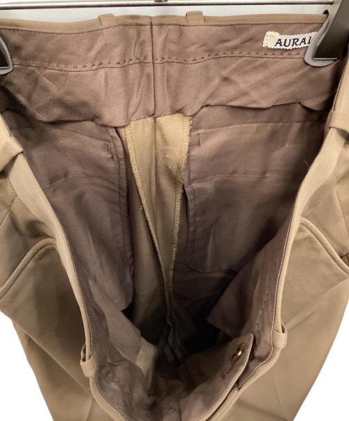 AURALEE（オーラリー）AURALEE (オーラリー) スラックス ブラウン サイズ:3の古着・服飾アイテム
