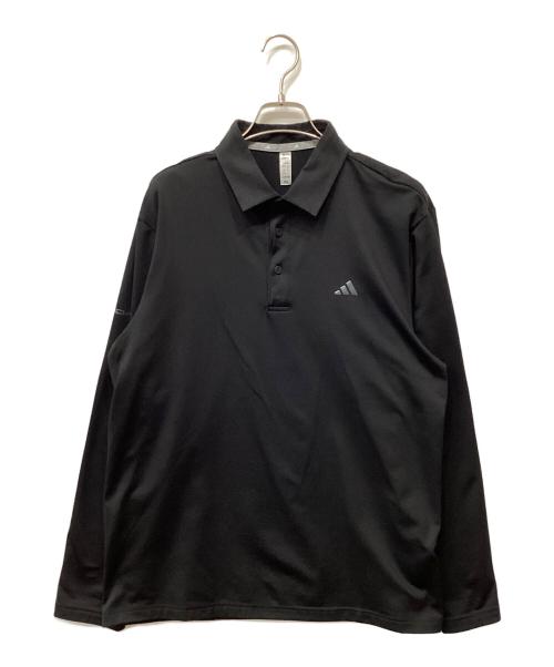 adidas（アディダス）adidas (アディダス) 長袖シャツ ブラック サイズ:Lの古着・服飾アイテム