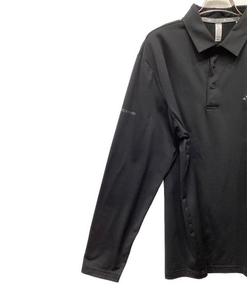 adidas（アディダス）adidas (アディダス) 長袖シャツ ブラック サイズ:Lの古着・服飾アイテム
