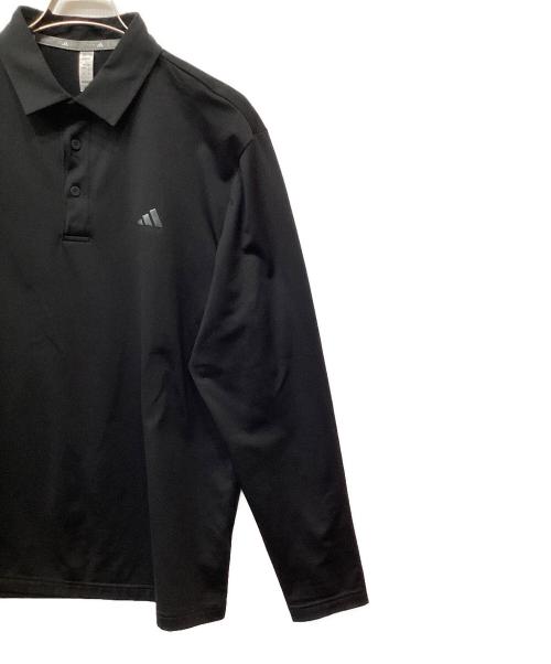adidas（アディダス）adidas (アディダス) 長袖シャツ ブラック サイズ:Lの古着・服飾アイテム