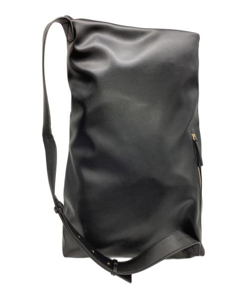 RIM.ARK（リムアーク）RIM.ARK (リムアーク) Minimal Shoulder BIG BAG ブラックの古着・服飾アイテム
