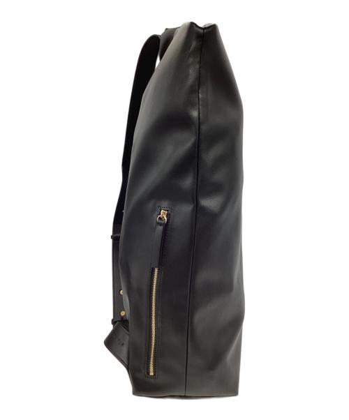 RIM.ARK（リムアーク）RIM.ARK (リムアーク) Minimal Shoulder BIG BAG ブラックの古着・服飾アイテム
