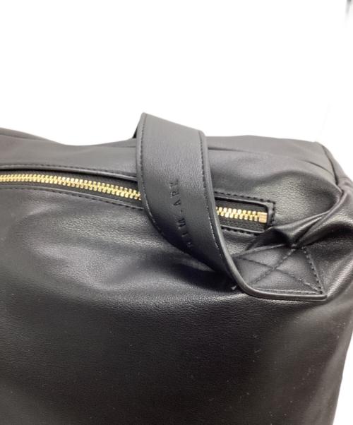 RIM.ARK（リムアーク）RIM.ARK (リムアーク) Minimal Shoulder BIG BAG ブラックの古着・服飾アイテム