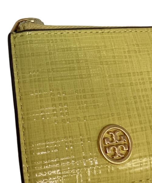 TORY BURCH（トリーバーチ）TORY BURCH (トリーバーチ) パスケース イエローの古着・服飾アイテム