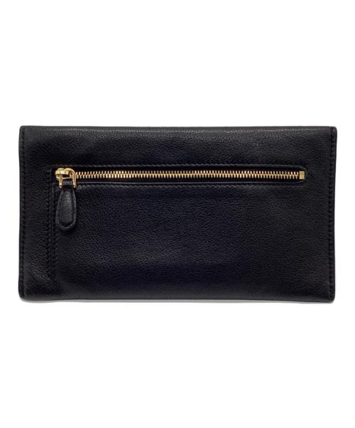 PRADA（プラダ）PRADA (プラダ) 長財布 ブラックの古着・服飾アイテム