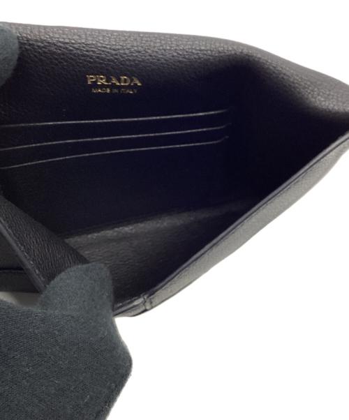 PRADA（プラダ）PRADA (プラダ) 長財布 ブラックの古着・服飾アイテム