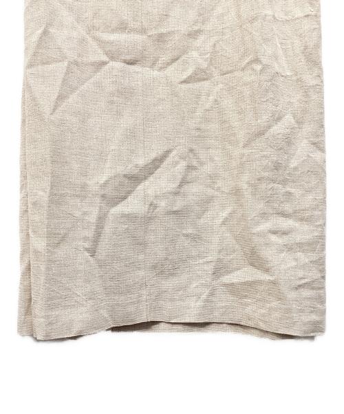 Spick and Span（スピックアンドスパン）Spick and Span (スピックアンドスパン) リネンスカート ベージュ サイズ:FREEの古着・服飾アイテム