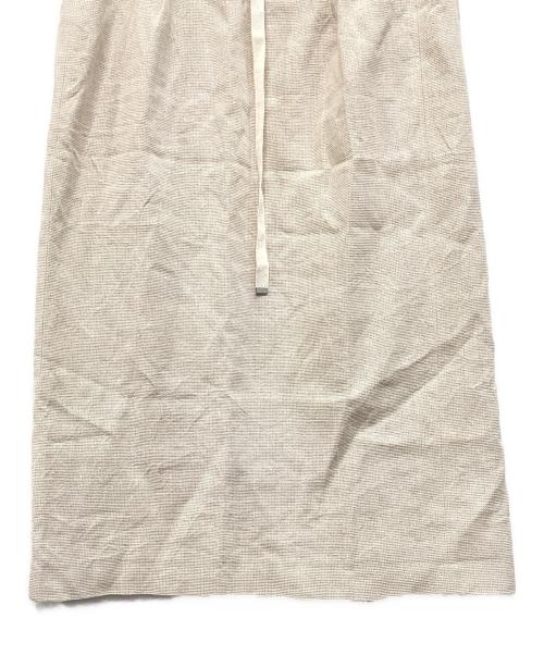 Spick and Span（スピックアンドスパン）Spick and Span (スピックアンドスパン) リネンスカート ベージュ サイズ:FREEの古着・服飾アイテム