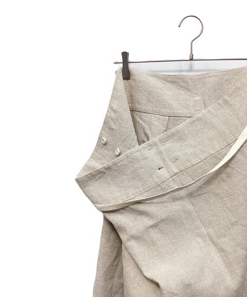 Spick and Span（スピックアンドスパン）Spick and Span (スピックアンドスパン) リネンスカート ベージュ サイズ:FREEの古着・服飾アイテム
