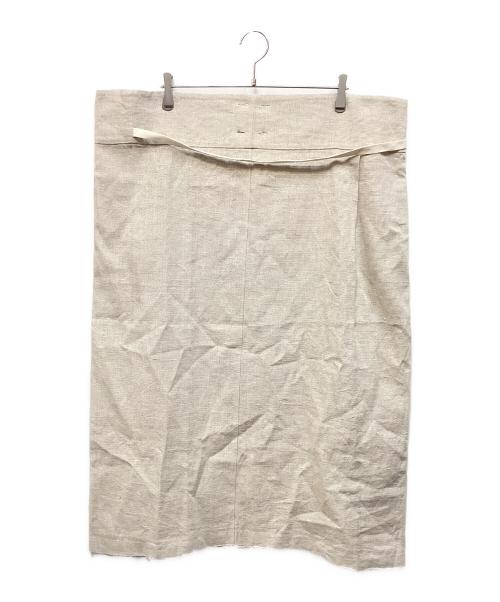 Spick and Span（スピックアンドスパン）Spick and Span (スピックアンドスパン) リネンスカート ベージュ サイズ:FREEの古着・服飾アイテム