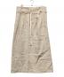 Spick and Span (スピックアンドスパン) リネンスカート ベージュ サイズ:FREE：5000円