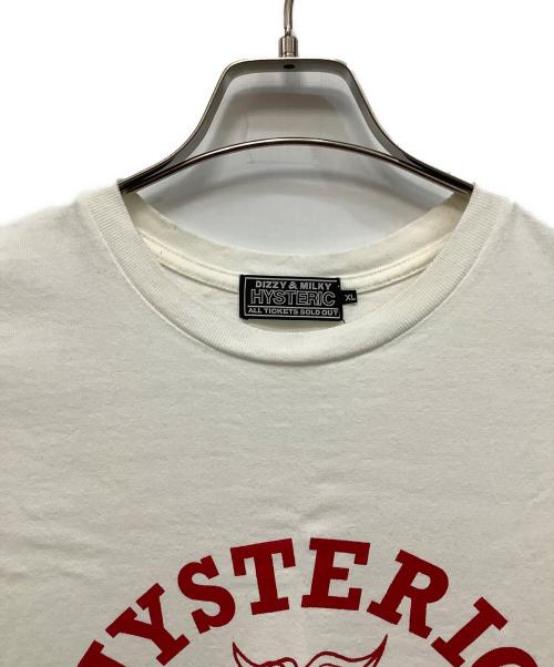 Hysteric Glamour（ヒステリックグラマー）Hysteric Glamour (ヒステリックグラマー) Tシャツ ホワイト サイズ:ＸＬの古着・服飾アイテム