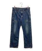 Hysteric Glamourヒステリックグラマー）の古着「ベイカーデニムパンツ」｜インディゴ