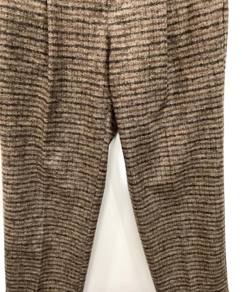 Hysteric Glamour（ヒステリックグラマー）Hysteric Glamour (ヒステリックグラマー) タックスラックスパンツ ブラウン サイズ:Ｍの古着・服飾アイテム