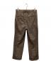中古・古着 Hysteric Glamour (ヒステリックグラマー) タックスラックスパンツ ブラウン サイズ:Ｍ：17000円