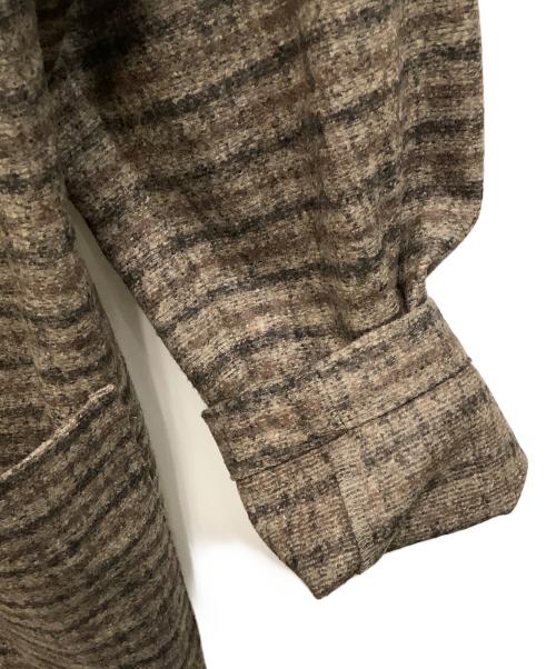 Hysteric Glamour（ヒステリックグラマー）Hysteric Glamour (ヒステリックグラマー) ダブルブレステッドジャケット ブラウン サイズ:Ｌの古着・服飾アイテム