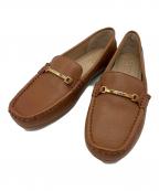 LAUREN RALPH LAURENローレンラルフローレン）の古着「ドライビングシューズ」｜ブラウン