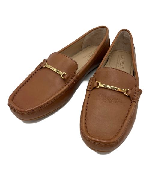 LAUREN RALPH LAUREN（ローレンラルフローレン）LAUREN RALPH LAUREN (ローレンラルフローレン) ドライビングシューズ ブラウン サイズ:23の古着・服飾アイテム