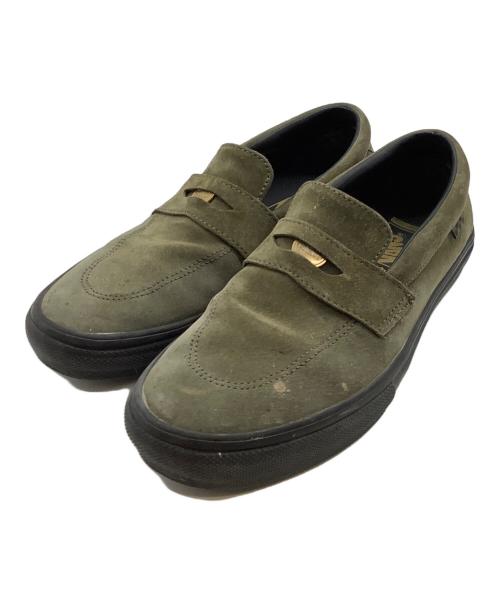 VANS（ヴァンズ）VANS (バンズ) BEATRICE (ベアトリス) スリッポン オリーブ サイズ:27.5ｃｍの古着・服飾アイテム