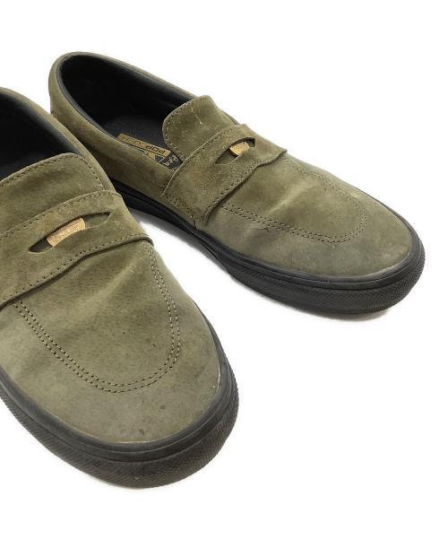 VANS（ヴァンズ）VANS (バンズ) BEATRICE (ベアトリス) スリッポン オリーブ サイズ:27.5ｃｍの古着・服飾アイテム