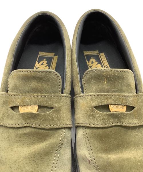 VANS（ヴァンズ）VANS (バンズ) BEATRICE (ベアトリス) スリッポン オリーブ サイズ:27.5ｃｍの古着・服飾アイテム